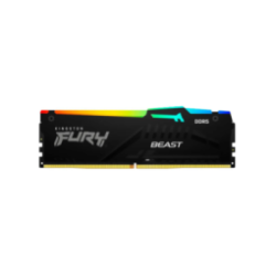 Memoria DDR5 Kingston 32Gb 6000 MHz FURY BEAST RGB Black EXPO 32Bits
