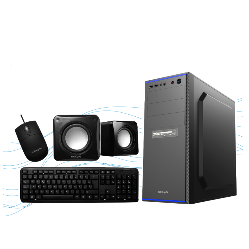 Pc Kelyx Intel Core i5-12400F 8G SSD 480Gb GT 1030 MSI