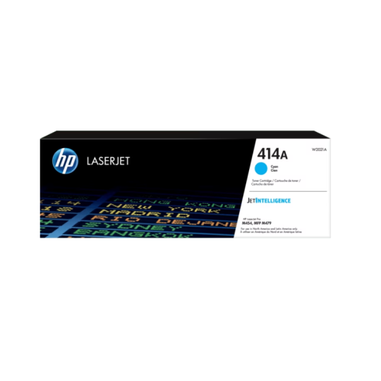 Toner W2021A HP 414A Cyan LaserJet Toner