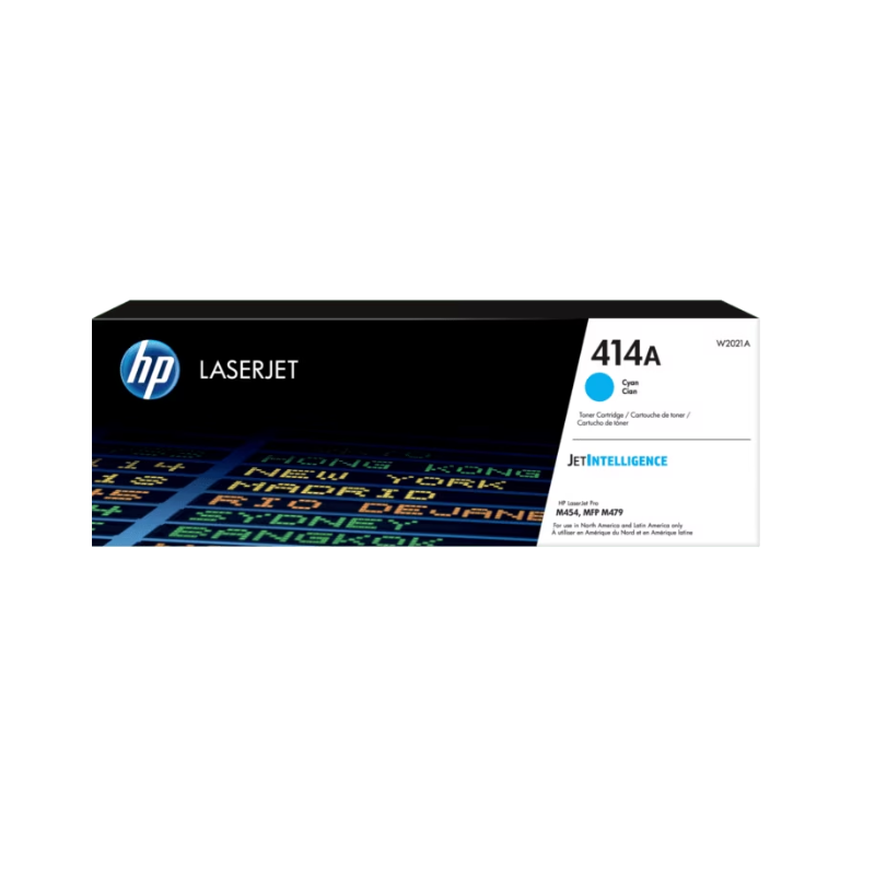 Toner W2021A HP 414A Cyan LaserJet Toner