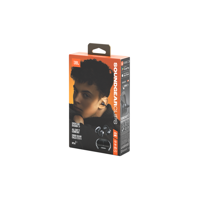 AURICULAR JBL SOUND GEAR CLIPS OPEN SOUND NEGRO