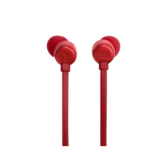 AURICULAR JBL T310C CABLEADO USB C ROJO