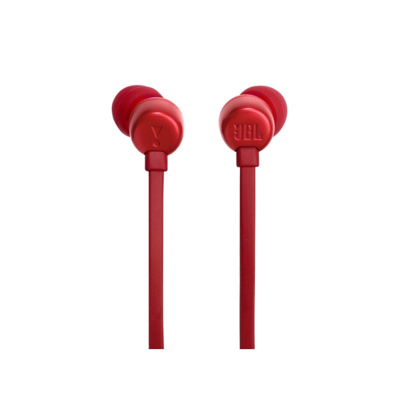 AURICULAR JBL T310C CABLEADO USB C ROJO