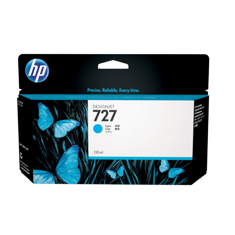 Cartucho B3P19A HP 727 130 ml Cyan Designjet Ink