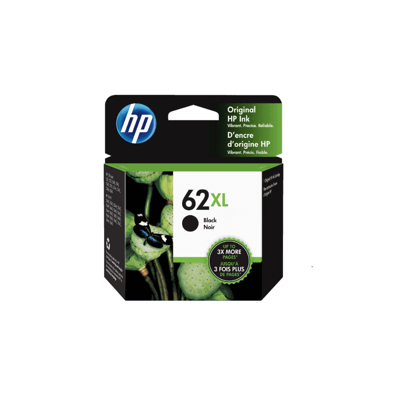 Cartucho C2P05AL HP 62XL Black Ink Cartucho