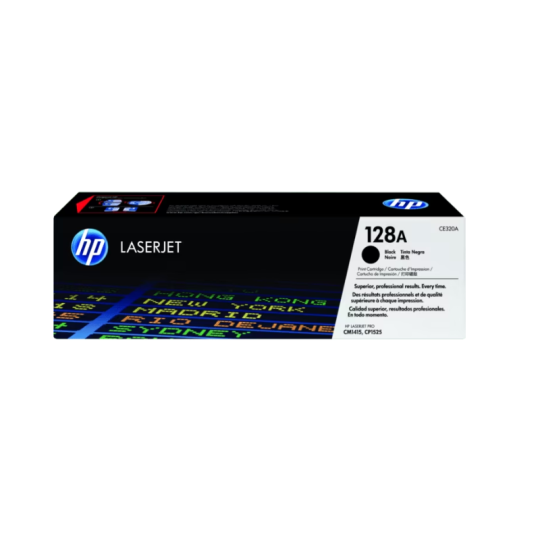 Toner CE320A HP 128A LaserJet Pro CP1525/CM1415 Blk Crtg