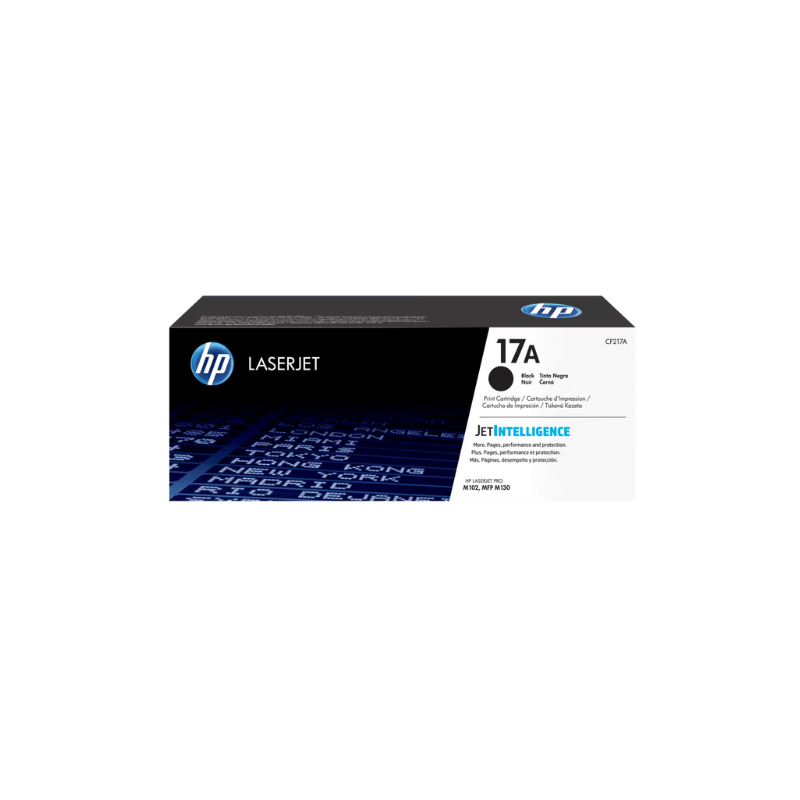 Toner CF217A HP 17A Black LaserJet Toner