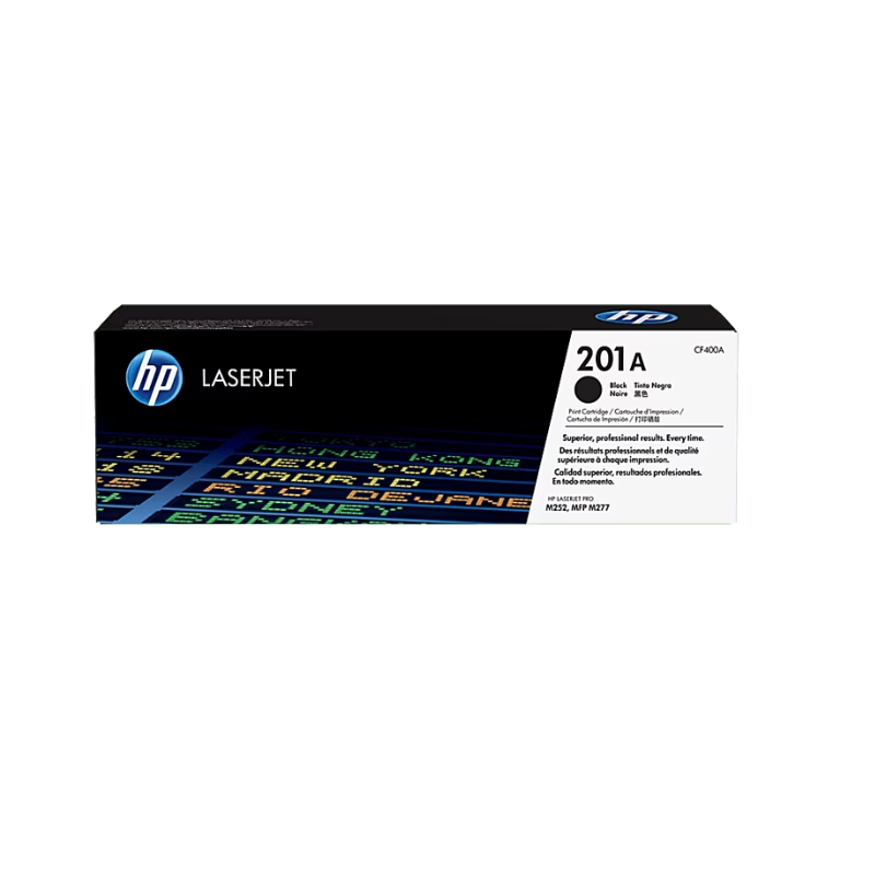Toner CF400A HP 201A Black LaserJet Toner