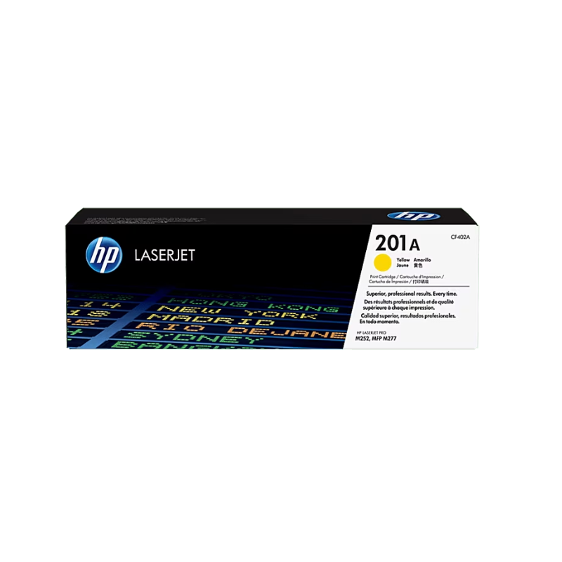 Toner CF402A HP 201A Yellow LaserJet Toner