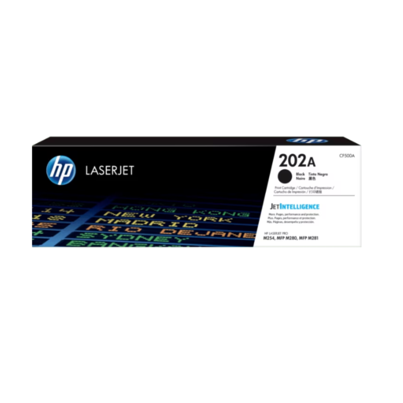 Toner CF500A HP 202A Black LaserJet Toner