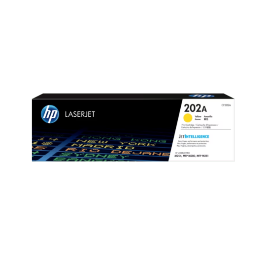 Toner CF502A HP 202A Yellow LaserJet Toner