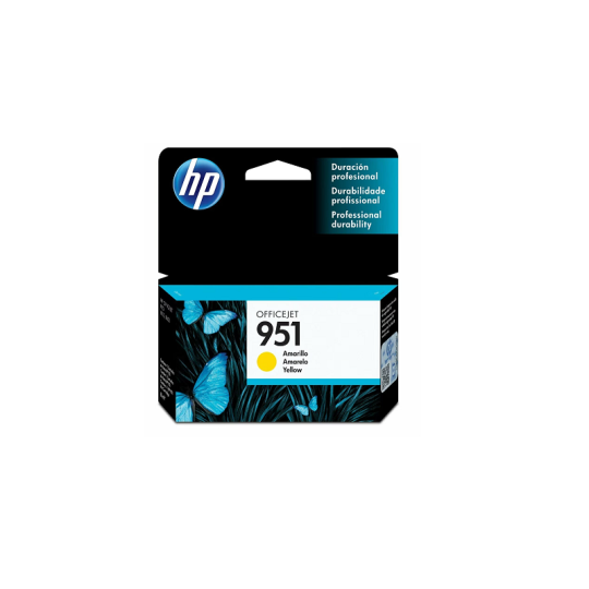 Cartucho CN052AL HP 951 Yellow Officejet Ink Cartucho
