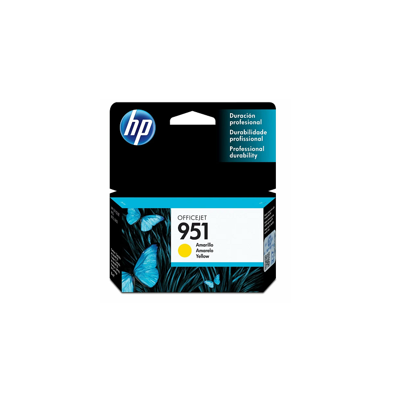 Cartucho CN052AL HP 951 Yellow Officejet Ink Cartucho