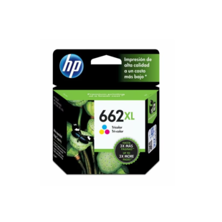 Cartucho CZ106AL HP 662XL Tri color Ink Cartucho