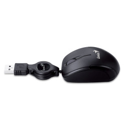 Mouse Genius Micro Traveler Black USB (7885)