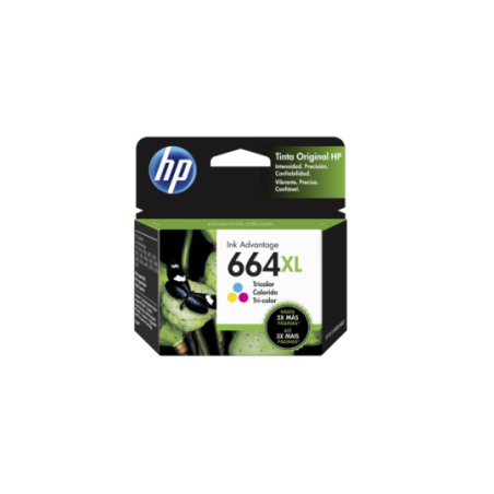 Cartucho F6V30AL HP 664XL Tri color Ink Cartucho