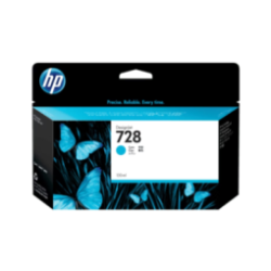 Cartucho F9J67A HP 728 130 ml Cyan Ink Cartucho