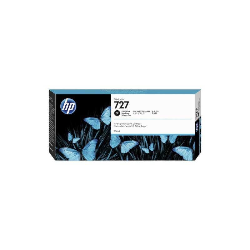 Cartucho F9J79A HP 727 300 ml Photo Black Ink