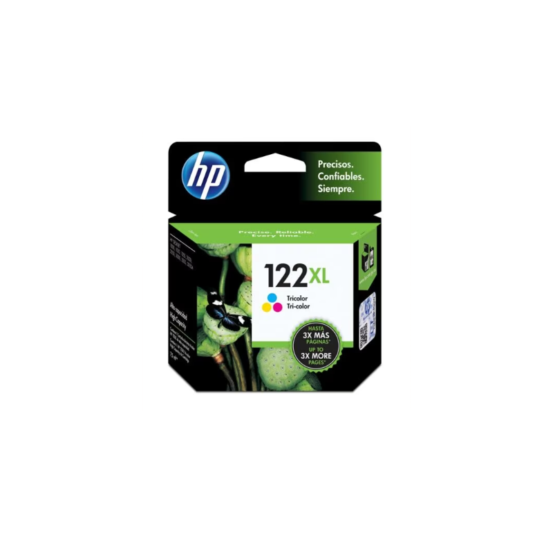 Cartucho HP 122XL TRIColor Inkjet Cartucho CH564HL