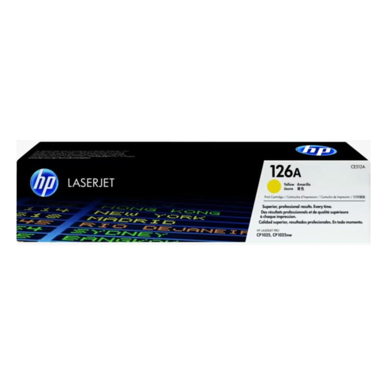 Toner HP 126A Toner Amarillo CE312A