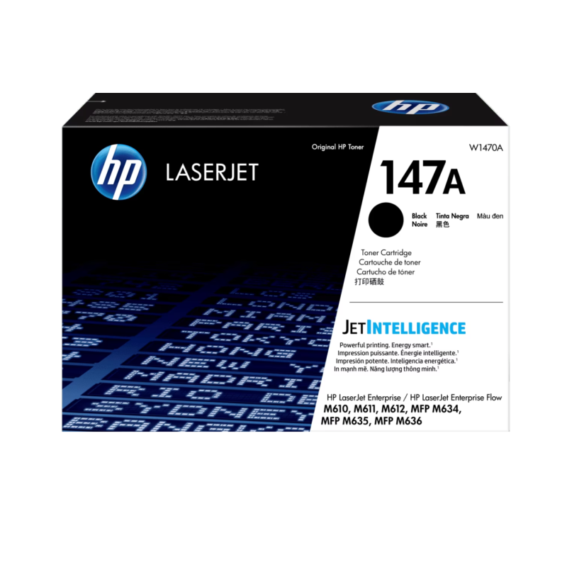 Toner HP 147A Black Toner W1470A