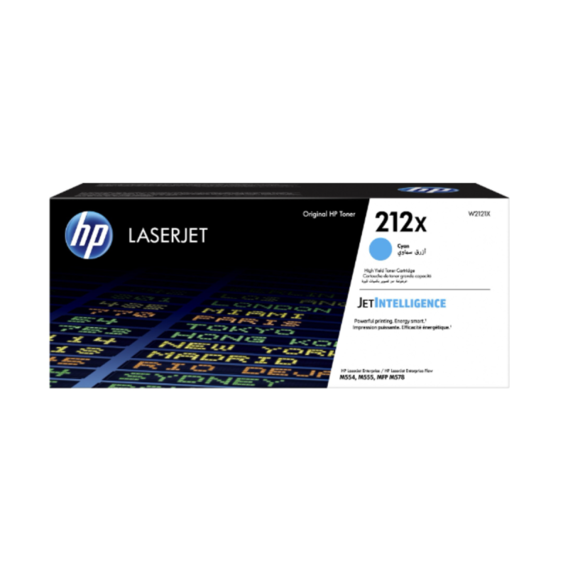 Toner HP 212X HY CYAN Toner W2121X