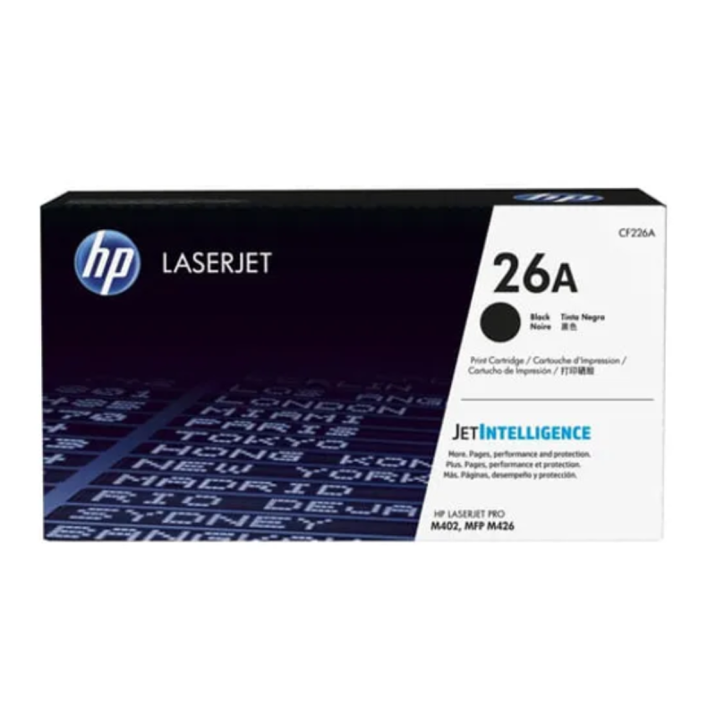 Toner HP 26A Black LJ Toner CF226A