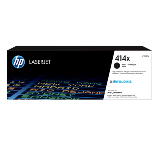 Toner HP 414X Black Toner W2020X