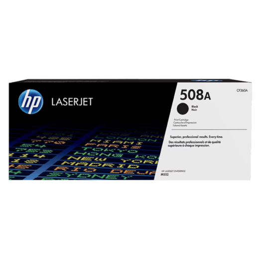 Toner HP 508A Black Original LaserJet Toner CF360A