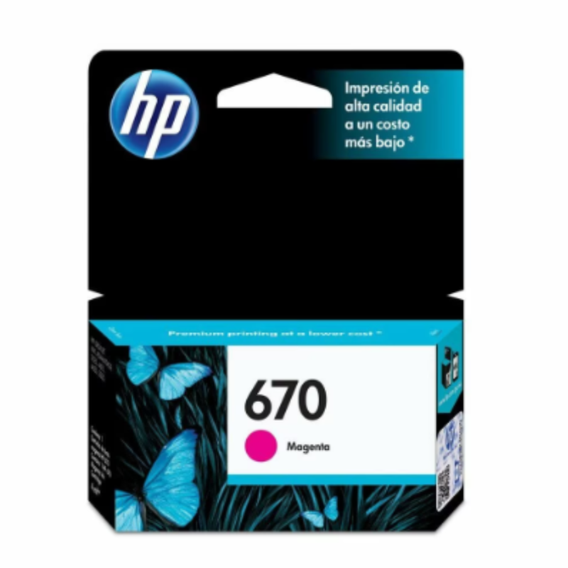 Cartucho HP 670 MAGEN INK Cartucho CZ115AL