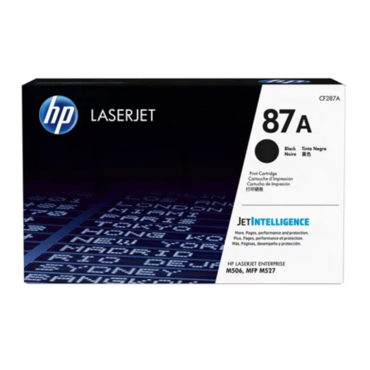 Toner HP 87A Black LaserJet Toner CF287A