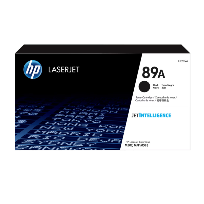 Toner HP 89A Black LaserJet Toner CF289A