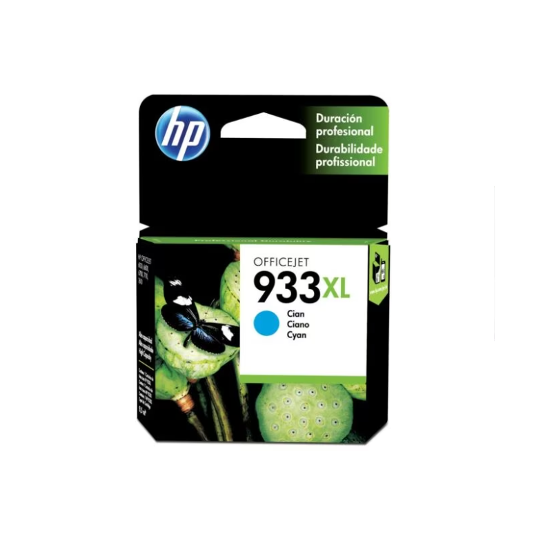 Cartucho HP 933XL Cyan Ink Cartucho CN054AL