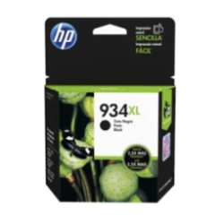 Cartucho HP 934XL Black Ink Cartucho C2P23AL