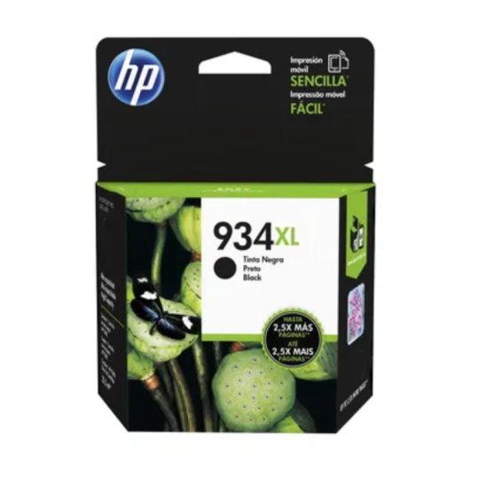 Cartucho HP 934XL Black Ink Cartucho C2P23AL