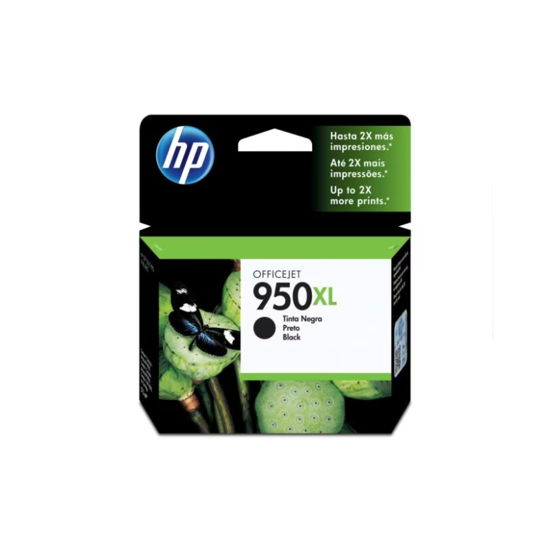 Cartucho HP 950XL Black Ink Cartucho CN045AL