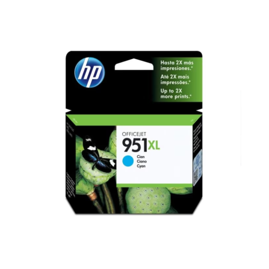 Cartucho HP 951XL Cyan Ink Cartucho CN046AL