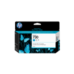 Cartucho P2V62A HP 730 130 ml Cyan Ink Cartucho