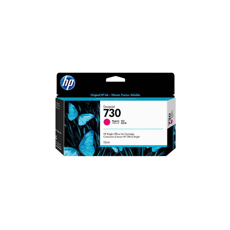 Cartucho P2V63A HP 730 130 ml Magenta Ink Cartucho