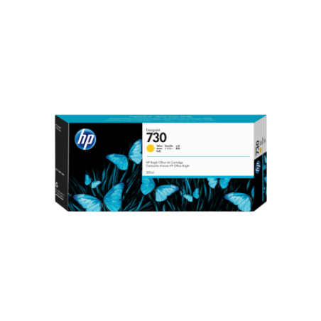 Cartucho P2V70A HP 730 300 ml Yellow Ink Cartucho