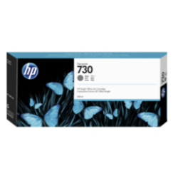 Cartucho P2V72A HP 730 300 ml Gray Ink Cartucho