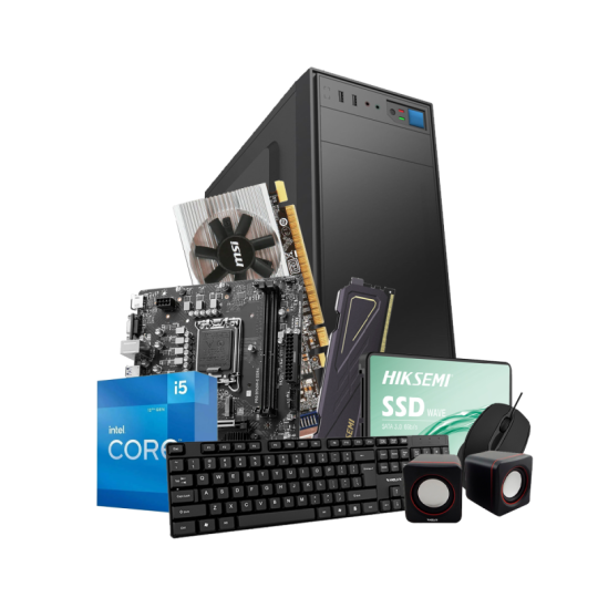 Pc Kelyx Intel Core i5 12400F 8G SSD 480Gb GT 210