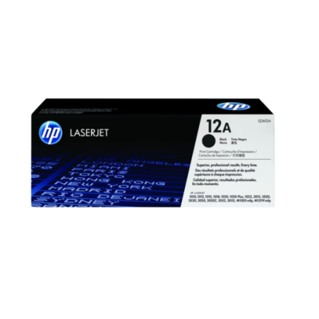Toner Q2612A HP 12A  Blk Contr LJ Toner