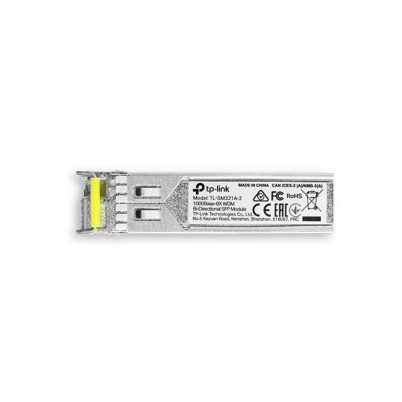 SM321A 2 Modulo SFP WDM Bi di 2.5KM Monomodo LC 1GB