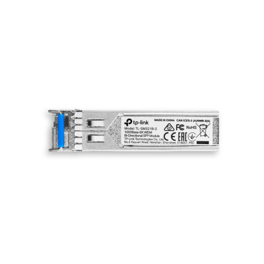 SM321B 2 Modulo SFP WDM Bi di 2.5KM Monomodo LC 1GB