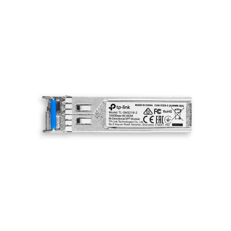 SM321B 2 Modulo SFP WDM Bi di 2.5KM Monomodo LC 1GB
