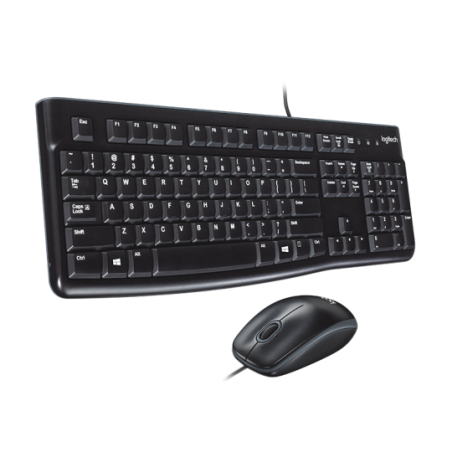 Teclado+Mouse Logitech MK120 Black 920-004428