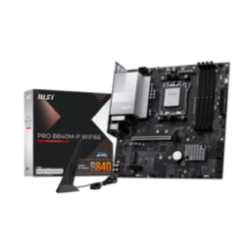 Motherboard MSI PRO B840M P WIFI6E DDR5 AM5 Serie 7000/8000/9000