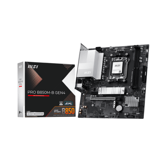 Motherboard MSI PRO B850M B GEN4 DDR5 AM5 Serie 7000/8000/9000