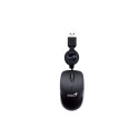 Mouse Genius Micro Traveler Black USB (7885)